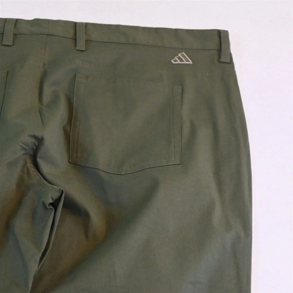 adidas 40x32 Green Performance Straight 5 Pocket Golf Mens Pants